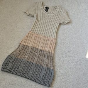 Sweater dress
